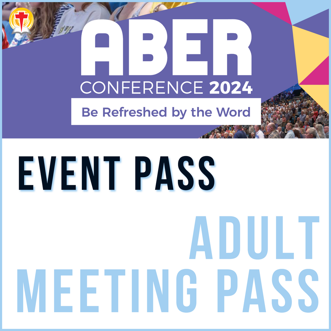 Aber Conference 2024 - Adult - Meeting Pass