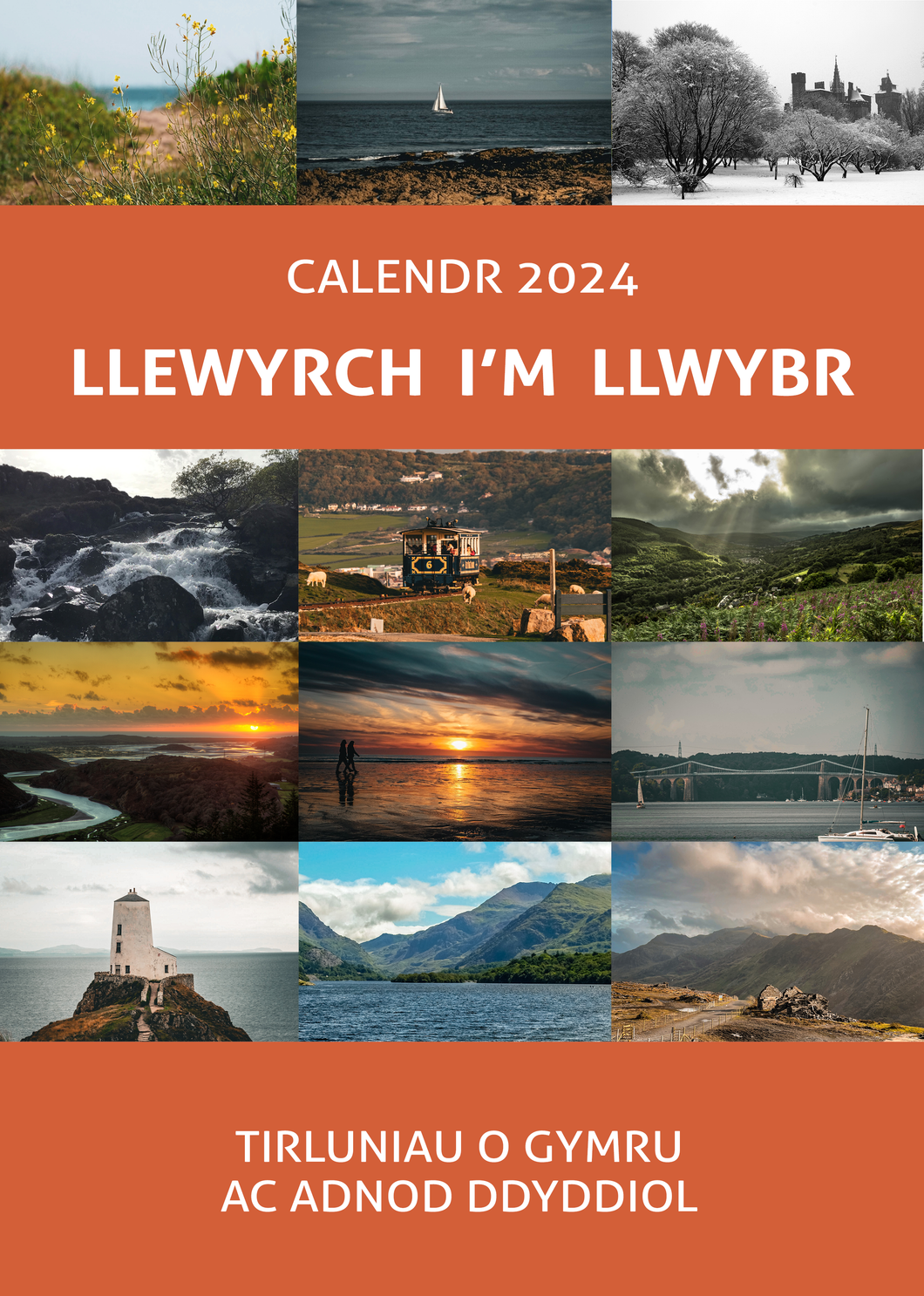 Calendr Llewyrch i'm Llwybr 2024