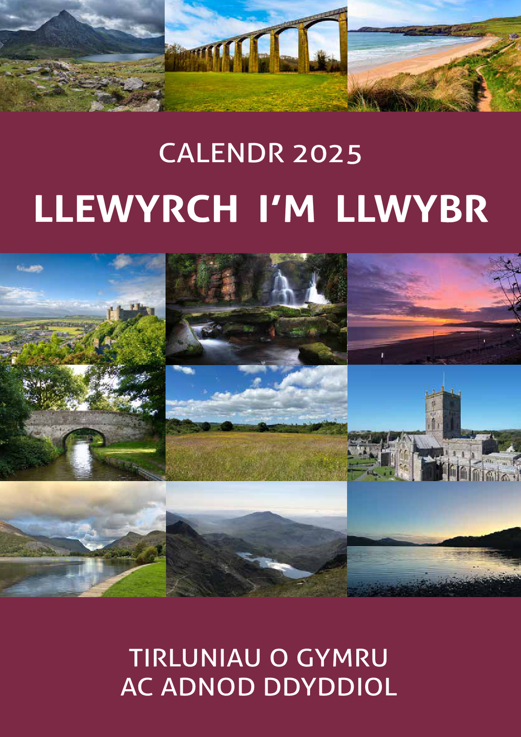 Calendr Llewyrch i'm Llwybr 2025