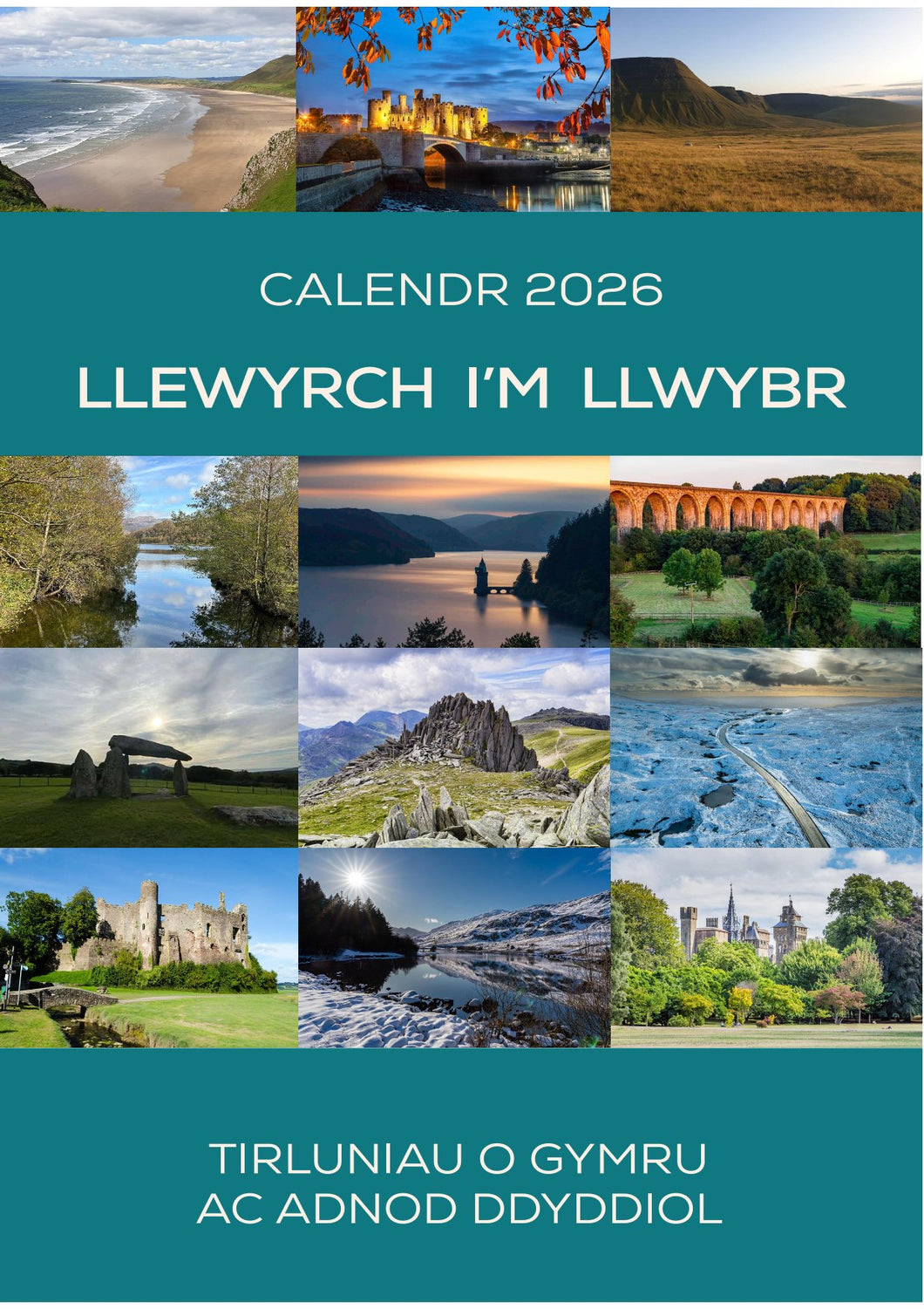 Calendr Llewyrch i'm Llwybr 2026