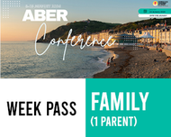 Aber Conference 2026 - 1 Parent Family  - Full Wek Pass